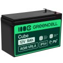 Green Cell® Batteria AGM 12V 9Ah accumulatore sigillata per UPS USV Batteria tampone Riserva la batteria