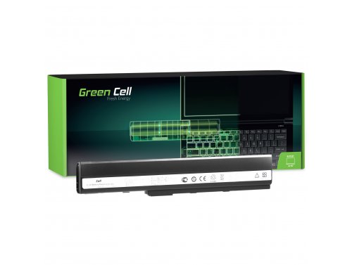 Green Cell Batteria A32-K52 per Asus K52 K52D K52F K52J K52JB K52JC K52JE K52N X52 X52F X52N X52J A52 A52F