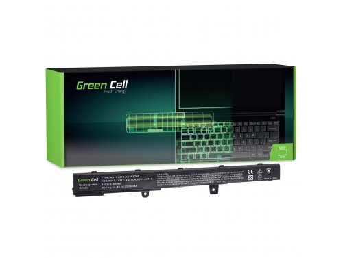 Green Cell Batteria A41N1308 per Asus X551 X551C X551CA X551M X551MA X551MAV R512 R512C F551 F551C F551CA F551M F551MA
