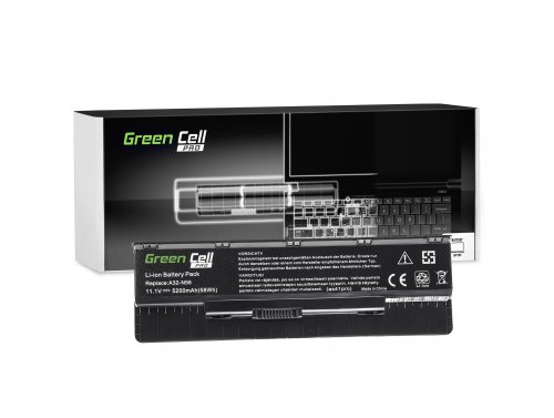 Green Cell PRO Batteria A32-N56 per Asus N56 N56JR N56V N56VB N56VJ N56VM N56VZ N76 N76V N76VB N76VJ N76VZ N46 N46JV G56JR