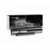 Green Cell PRO Batteria FPCBP250 FMVNBP189 per Fujitsu LifeBook A512 A530 A531 AH530 AH531 LH520 LH530 PH50