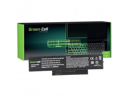 Green Cell Batteria SDI-HFS-SS-22F-06 per Fujitsu-Siemens Esprimo Mobile V5515 V5535 V5555 V6515 V6555