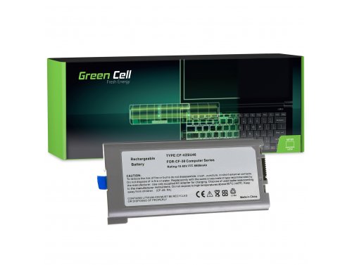 Green Cell Batteria CF-VZSU46 CF-VZSU46AU CF-VZSU46U per Panasonic Toughbook CF-30 CF-31 CF-53 6600mAh