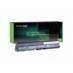 Batteria per Acer TravelMate B113-M-323a2G50a 4400 mAh