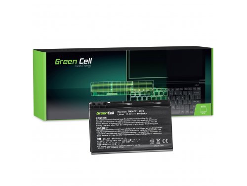 Green Cell Batteria GRAPE32 TM00741 per Acer Extensa 5000 5220 5610 5620 TravelMate 5220 5520 5720 7520 7720