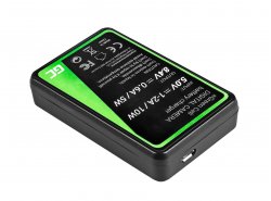 Caricabatterie Fotocamera CB-5L Green Cell ® per Canon BP-511, EOS 5D, 10D, 20D, 30D, 50D, D30, 300D, PowerShot G1, G2