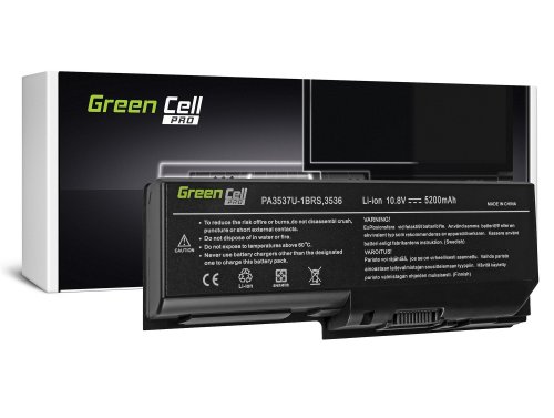 Green Cell PRO Batteria PA3536U-1BRS PABAS100 per Toshiba Satellite L350 P200 P300 P300D X200 X205 Equium L350 P200 P300