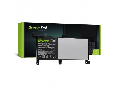 Green Cell Batteria C21N1509 per Asus X556U X556UA X556UB X556UF X556UJ X556UQ X556UR X556UV