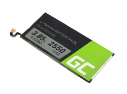 Batteria Green Cell EB-BG920ABE GH43-04413A compatibile per telefono Samsung Galaxy S6 SM-G920 SM-G9200 G920F 3.85V 2550mAh