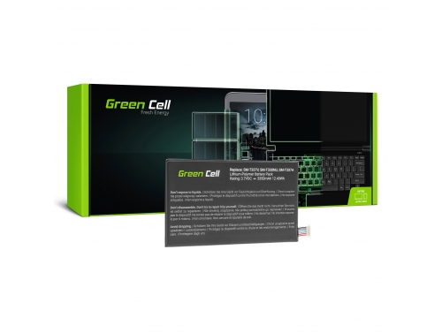 Batteria Green Cell EB-BT330FBU per Samsung Galaxy Tab 4 8.0 T330 T331 T337 SM-T330 SM-T331 SM-T337