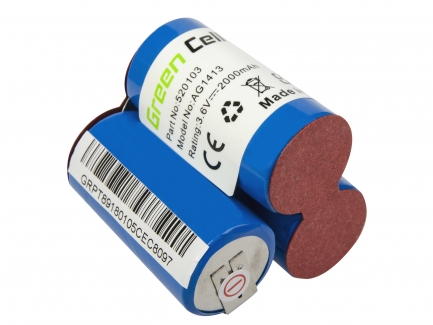 BATTERIA 3,6v 3000mah per AEG Liliput per aspirapolvere a mano Classic ag-1413