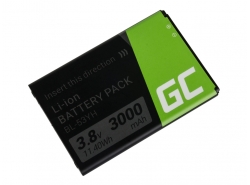 Batteria Green Cell BL-53YH EAC62378905 compatibile per telefono LG G3 D690N D830 D850 D851 D855 D857 LS990 Optimus 3.8V 3000mAh