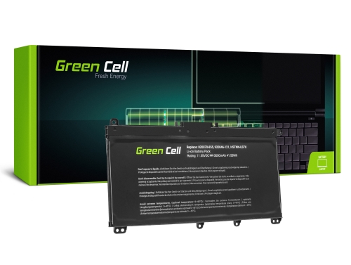 Green Cell Batteria TF03XL HSTNN-LB7X 920046-421 920070-855 per HP 14-BP Pavilion 14-BF 14-BK 15-CC 15-CD 15-CK 17-AR