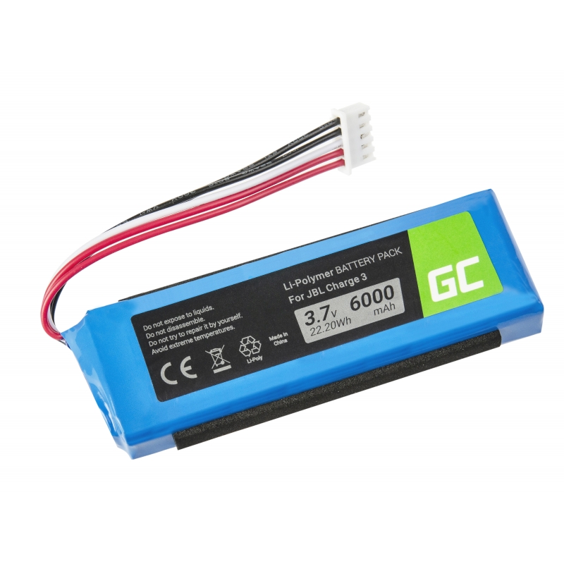 bateria para caixa jbl charge 3