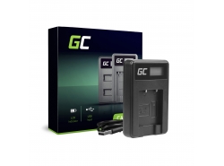 Caricabatterie Fotocamera AHBBP-501 Green Cell ® per GoPro AHDBT-501, HD Hero5, HD Hero6+