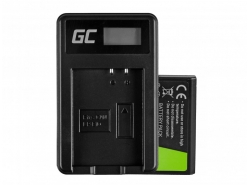 Green Cell ® Batteria LP-E10 e Caricabatterie LC-E10 per Canon EOS Rebel T3, T5, T6, Kiss X50, Kiss X70, EOS 1100D
