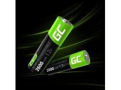 Green Cell 4x AA HR6 2600mAh Batteria