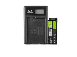Green Cell ® Batteria NB-10L per Canon PowerShot G15, G16, G1X, G3X, SX40 HS, SX40HS, SX50 HS, SX60 HS 7.4V 800mAh