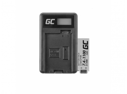 Green Cell ® Batteria LP-E8 e Caricabatterie LC-E8 per Canon Rebel T2i, T3i, T4i, T5i, EOS 600D, 550D, 650D, 700D, Kiss X5, X6