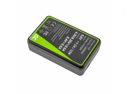 Green Cell ® 2x Batteria LP-E8 e Caricabatterie LC-E8 per Canon Rebel T2i, T5i, EOS 600D, 550D, 650D, 700D, Kiss X5, X4, X6