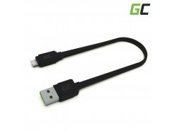 Green Cell GCmatte USB - Cavo Lightning da 25 cm per iPhone, iPad, iPod, ricarica rapida