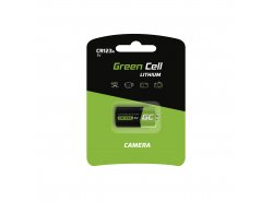 Batteria al litio Green Cell CR123A