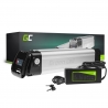 Green Cell Batteria per Bicicletta Elettrica 24V 10.4Ah 250Wh Silverfish Ebike 2 Pin per Prophete, Mifa con Caricabatterie