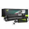 Green Cell Batteria per Bicicletta Elettrica 36V 5.2Ah 187Wh Down Tube Ebike 2 Pin con Caricabatterie