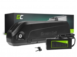 Green Cell® Batteria per Bicicletta Elettrica 48V 15Ah Down Tube E-Bike Li-Ion + Caricabatterie