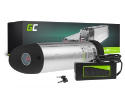 Green Cell® Batteria per Bicicletta Elettrica 36V 12Ah E-Bike Pedelec Down Tube Li-Ion + Caricabatterie