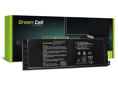 Green Cell Batteria B21N1329 per Asus X553 X553M X553MA F553 F553M F553MA D453M D553M R413M R515M X453MA X503M X503MA