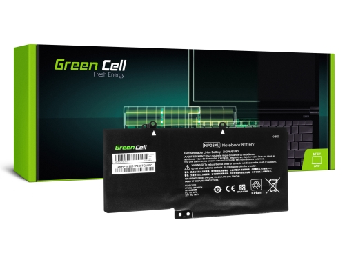 Green Cell Batteria NP03XL 760944-241 760944-421 761230-005 HSTNN-LB6L per HP Envy x360 15-U 15-U000 15-U200 Pavilion x360 13-A