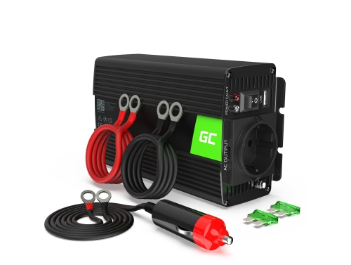 Green Cell® Convertitore di tensione Inverter DC 12V a AC 230V 300W/600W