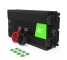 Green Cell® Convertitore di tensione Inverter DC 24V a AC 230V 1500W/3000W Onda Sinusoidale Pura