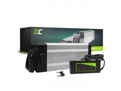 Green Cell Batteria per Bicicletta Elettrica 48V 11Ah 528Wh Silverfish Ebike 4 Pin con Caricabatterie