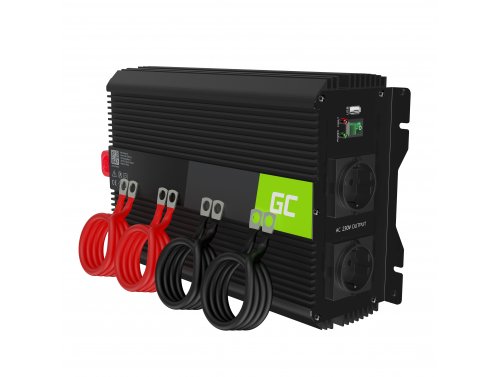 Green Cell Pro Convertitore di tensione Inverter DC 12V a AC 230V 2000W/4000W