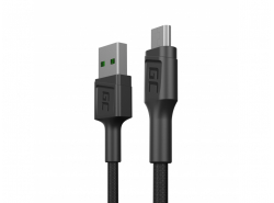 Cavo Green Cell GC PowerStream USB-A - Micro USB 30 cm, ricarica rapida Ultra Charge, QC 3.0
