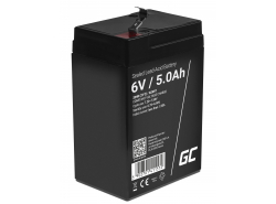 Green Cell ® Batteria al Gel AGM 6V 5Ah