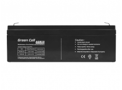 Green Cell ® Batteria al Gel AGM VRLA 12V 2.3Ah