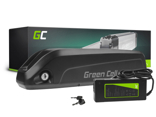 Green Cell Batteria per Bicicletta Elettrica 36V 10.4Ah 374Wh Down Tube Ebike EC5 per Nilox Ancheer Samebike con Caricabatterie
