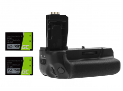 Impugnatura Green Cell BG-E18 + 2x Batteria LP-E17 1000mAh 7.4V per Canon EOS 750D T6i 760D T6s