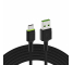 Cavo USB Green Cell GC Ray - USB-C 200 cm, LED verde, ricarica rapida Ultra Charge, QC 3.0