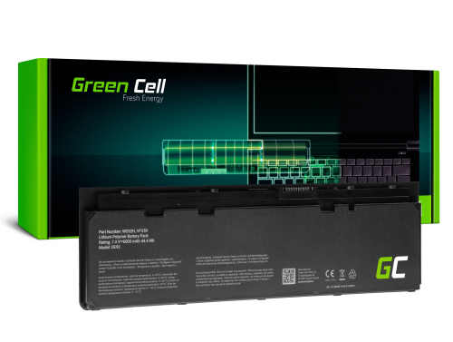 Batteria Green Cell WD52H GVD76 per computer portatili Dell Latitude E7240 E7250