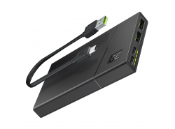 Power Bank Green Cell GC PowerPlay10 10000mAh con ricarica rapida 2x USB Ultra Charge e USB-C Potenza erogata 18W