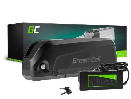 Green Cell Batteria per Bicicletta Elettrica 36V 20Ah 720Wh Down Tube Ebike EC5 per Nilox, Ancheer, Samebike con Caricabatterie