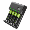Set caricabatterie Green Cell GC VitalCharger per batterie e 4 x AAA Ni-MH 800mAh
