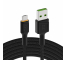Cavo USB Green Cell GC Ray - Micro USB 200 cm, LED arancione, ricarica rapida Ultra Charge, QC3.0