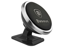 Supporto auto magnetico Baseus per telefono da attaccare al cruscotto, rotazione a 360 gradi, installazione veloce e facile