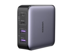 UGREEN CD327 Caricabatterie da rete Nexode, 2x USB-C, 2x USB-A, GaN, 65W