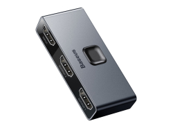 Dwukierunkowy rozdzielacz / splitter HDMI Baseus Matrix, 2x1 / 1x2, 4K